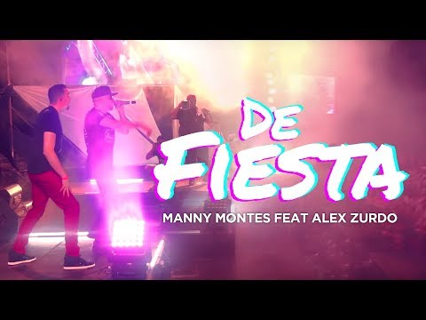 Manny Montes feat Alex Zurdo - De Fiesta En Vivo