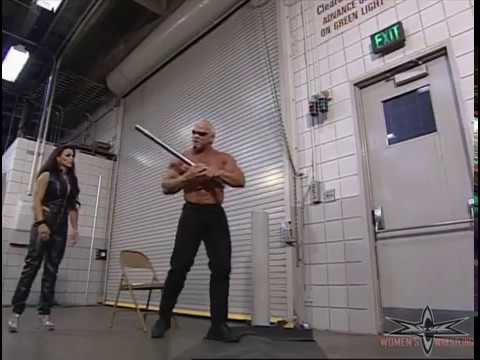 (720pHD): WCW Nitro 07/18/00 - Midajah, Scott Steiner & Rick Steiner Backstage