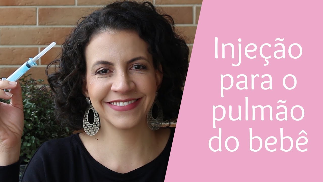 Injeção para amadurecer o pulmão dos Prematuros