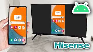 How To Screen Mirror Android Phone To Hisense Smart TV - Full Guide
