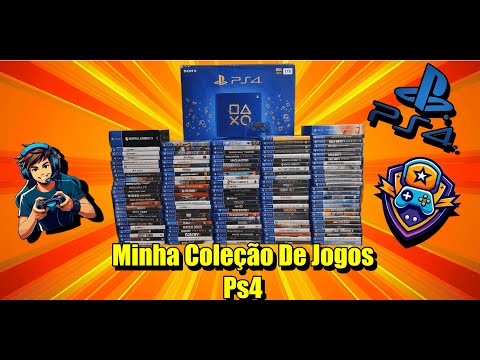 Minha Coleção de 118 Jogos De Playstation 4 - Ps4 #playstation #games #gamer