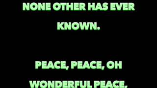 Reba McEntire - In The Garden / Wonderful Peace [HD Full Song Lyrics]