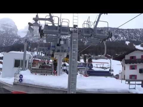 Risalita integrale seggiovia Leitner "Badia la Rüa" - La Villa (BZ) / Sessellift / 缆车 / αναβατήρα