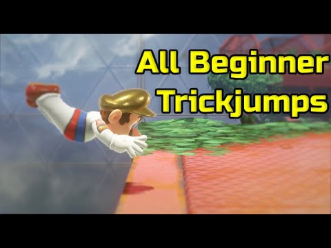 Super Mario Odyssey All Beginner Tier Trickjumps