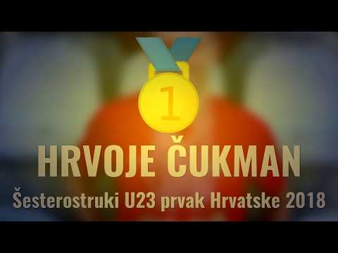 Hrvoje Čukman - Šesterostruki mlađeseniorski prvak Hrvatske 2018