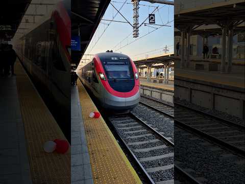 #AUTOMOTOR BIMODAL #SFB505, llegando a #sanbernardo, servicio #Tren Chillán - Estación Central