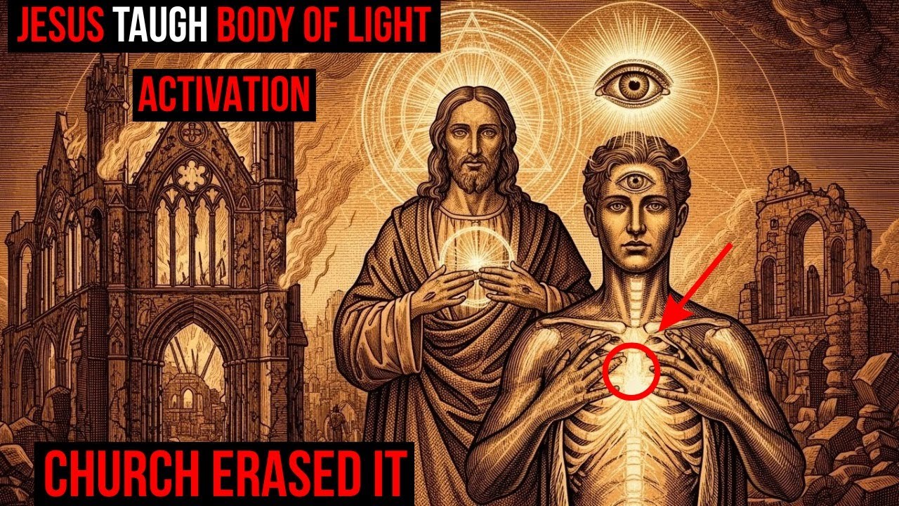 Jesus Taught Chosen Ones How to Activate the Body of Light — The Church Removed This Chapter