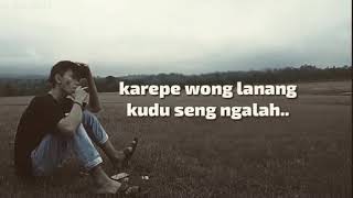 Download lagu wong wedok ora gelem ngaku salah suwe suwe (LIRIK 30detik)- nurry c70 //storywhatsapp mp3