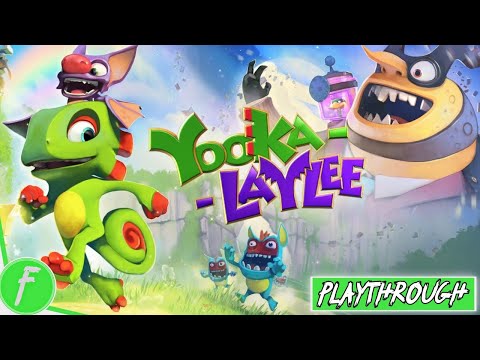 Yooka-Laylee FULL GAME WALKTHROUGH Gameplay HD (PC) | NO COMMENTARY