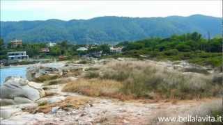 preview picture of video 'Vourvourou - SIthonia - Halkidiki - Karidi beach 3'