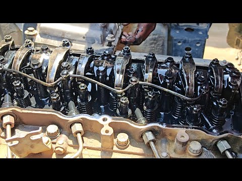 How to Toyota 15b engine tappet clearance
