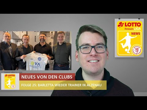 📰 Neues von den Clubs – Folge 25: Barletta wieder Trainer in Alzenau 📰