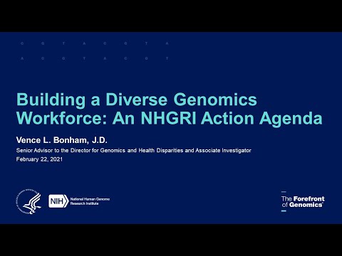 Building a Diverse Genomics Workforce: An NHGRI Action Agenda