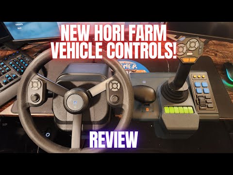 HORI FARMING VEHICLE CONTROL SYSTEM - Review Video - Farming Simulator 22