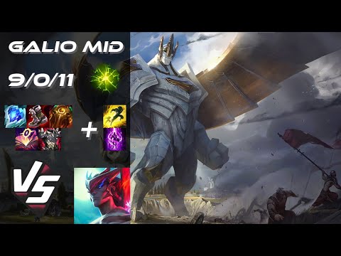 MID Galio vs Yone - EU Challenger Patch 14.23