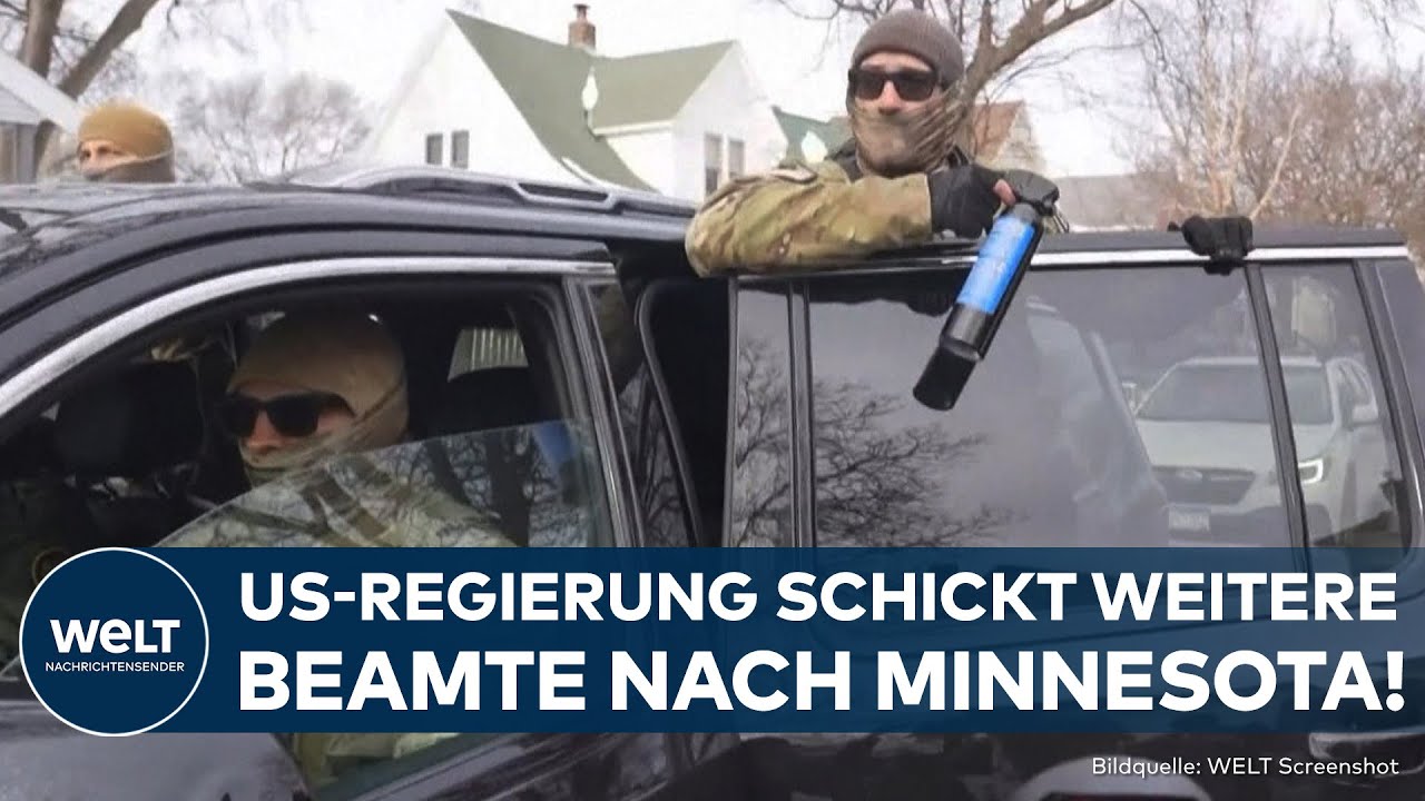 ICE-EINSATZ IN MINNESOTA: Nach tödlichem Schuss auf Frau werden hunderte Bundesagenten entsandt!