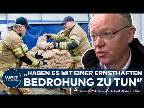 NIEDERSACHSEN: "Jeder Einzelne ist zu viel" – Stephan Weil appelliert an "Hochwasser-Touristen"
