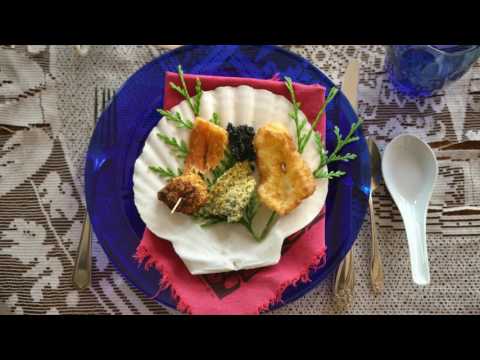 Dinner at Keenawii's Kitchen, Haida Gwaii, BC