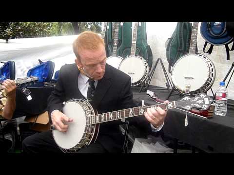 Mark Delaney playing a RK Elite banjo