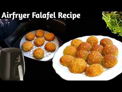 Airfryer Falafel Recipe | Falafel Air Fryer Recipes | Air Fryer Snacks Recipes