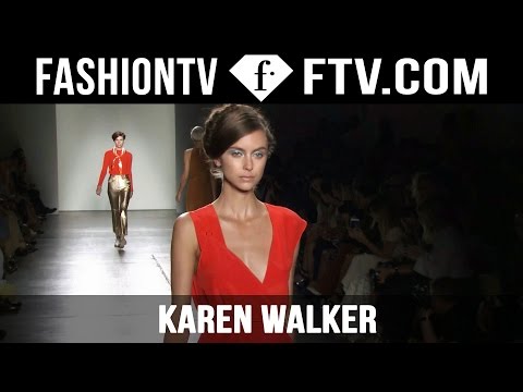 Karen Walker presents her Spring/Summer 2016 Collection @ New York Fashion Week | NYFW | FTV.com