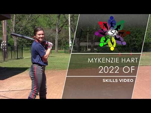 Mykenzie Hart's Softball Skills Video