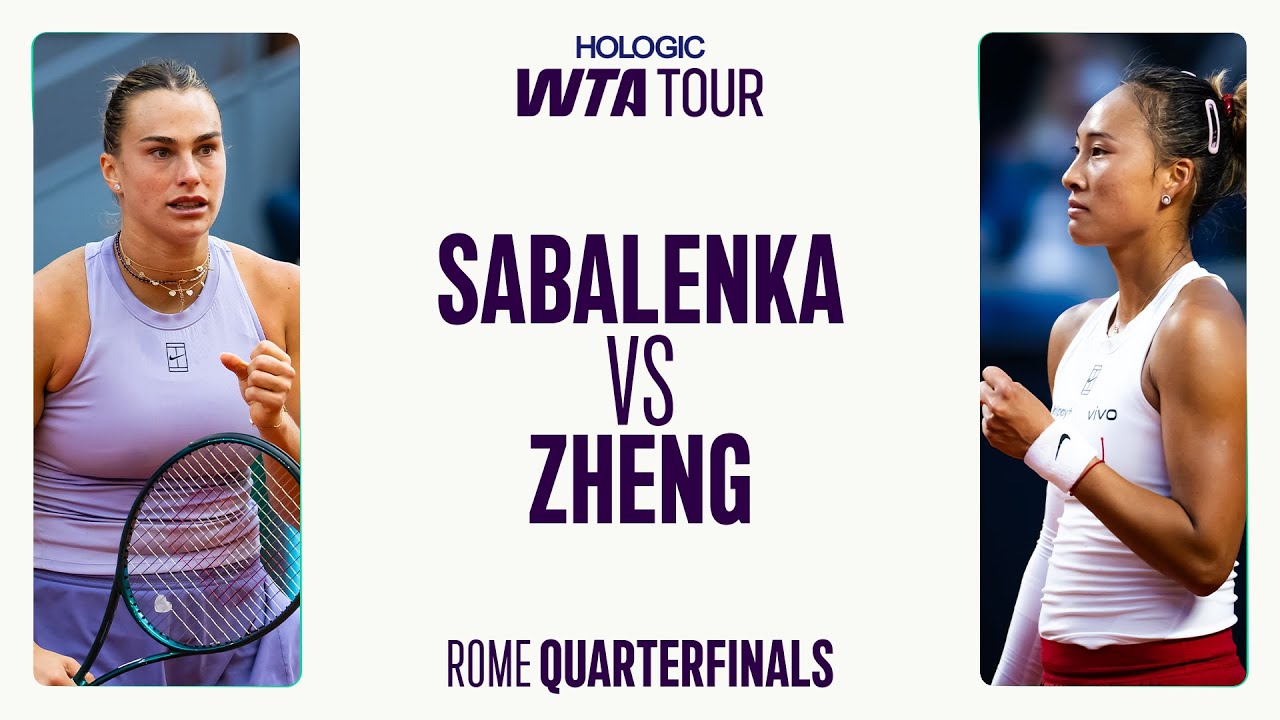 2025 Rome Quarterfinals | WTA Match