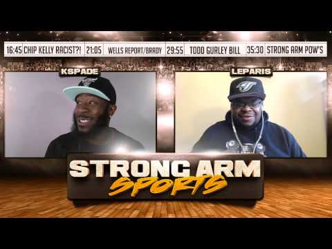 Strong Arm Sports Podcast Epi 35 | Spade Walks Off Set During Debate