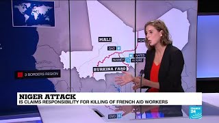 Islamic State claims killing of French aid workers