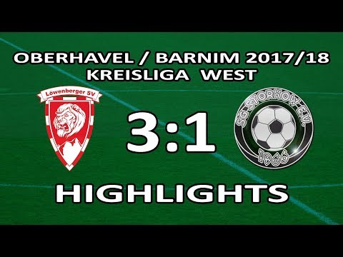 LÖWENBERGER SV - SG STORKOW 3:1 - Highlights [KL West 2017/18 - 16.Spieltag]