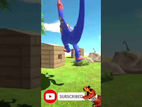 epic jump spinosaurus - Animal Revolt Battle Simulator #shorts