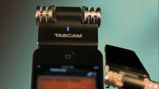 Video thumbnail for Tascam iM2 Stereo Condenser Microphone for iPhone, iPad, iOS Overview | Full Compass by Full Compass