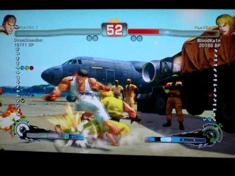 SSF4 - BloodKa1n *Ken* vs DoomDomainn *Ryu*  - XBL Ranked Match