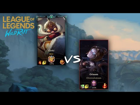 Wild Rift CORKI VS ORIANNA Mid lane Gameplay | League of Legends wild rift Indonesia