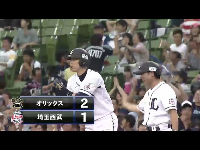 9回裏 ライオンズ・森本が同点タイムリー!! 試合は連日の延長戦に突入!! 2014/7/12 L-Bs