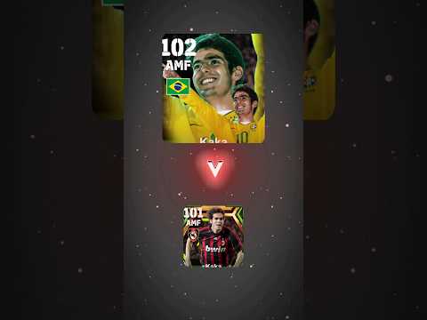Kaka Best 6 Card in eFootball 2025 Mobile 🔥 #efootball #efootball2025 #shorts