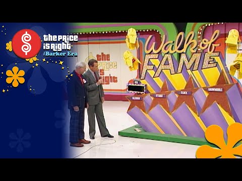 WALK OF FAME Has a Few Technical Difficulties, But a Huge Win!  - The Price Is Right 1984