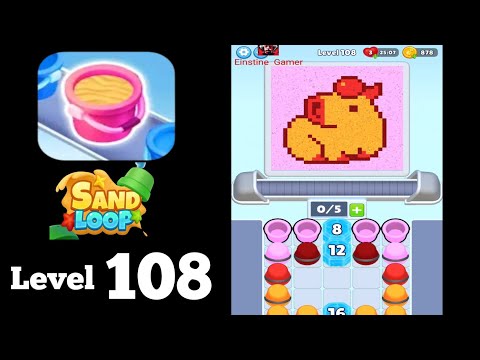 Sand Loop Level 108 Walkthrough
