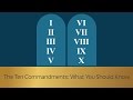 The Ten Commandments: Introduction