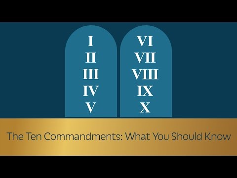 The Ten Commandments: Introduction