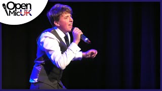 HAVEN&#39;T MET YOU YET – MICHAEL BUBLE performed by AIDAN at the Southampton Final of Open Mic UK