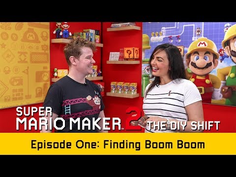 Super Mario Maker 2: The D.I.Y. Shift Ep 1 - Finding Boom Boom (Nintendo Switch)