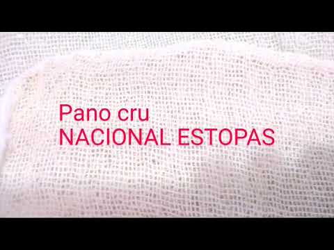 Pano Cru- NACIONAL ESTOPAS