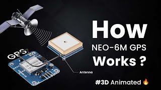 Download lagu How NEO-6M GPS Module works ? | 3D Animated 🔥 mp3