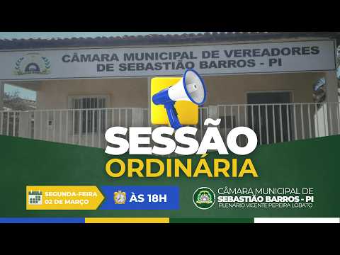 SESSÃO ORDINÁRIA DO DIA DE 02 DE FEVEREIRO DE 2026 - ÀS 18H