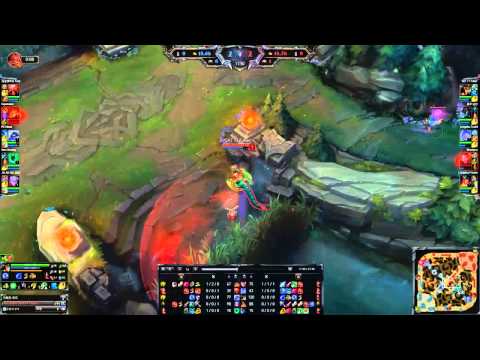 SKT T1 Faker Cassiopeia vs Xerath KOREAN LOL Challenger 2015