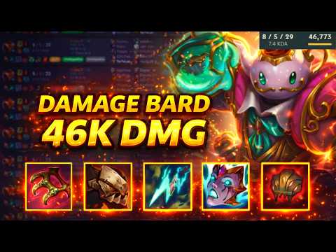 How I Climb with This Insane Bard Build – Ep.7 46,7k Damage! In 37 Minute Game #bard