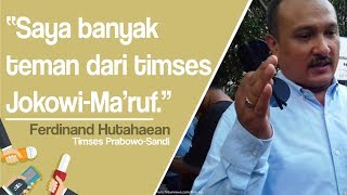 Ferdinand Ungkap Hal yang Tak Disukai dari Kubu Jokowi, Sebut Ada yang Tak Elok dan Sering Menyerang