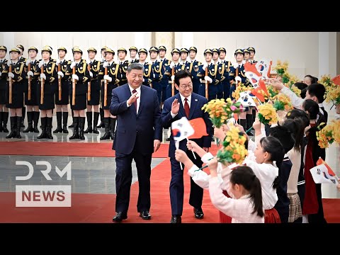 GRAND WELCOME: Xi Jinping Hosts Guard of Honor for South Korean President Lee Jae Myung | AC1N