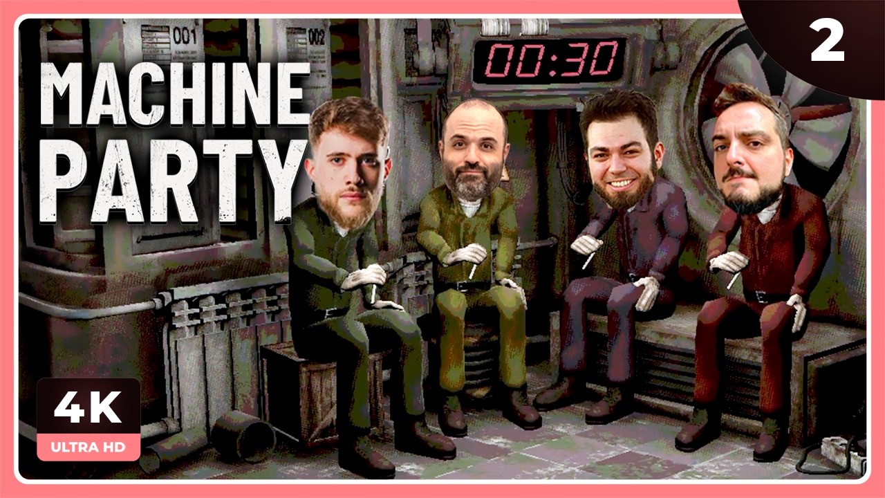 RISAS y TRAICIONES (c/ Carola, Serpi y Zellen)| MACHINE PARTY Gameplay Español